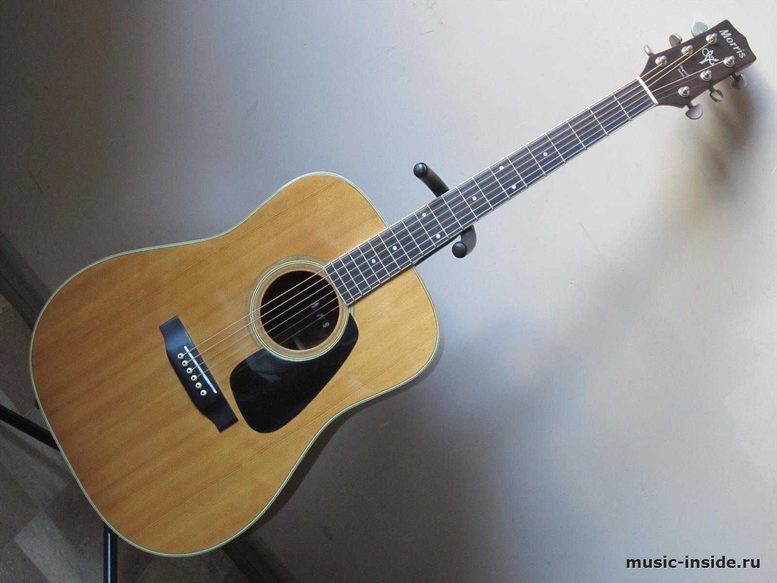Morris MV-701 акустическая гитара #2192 (1982 Япония)