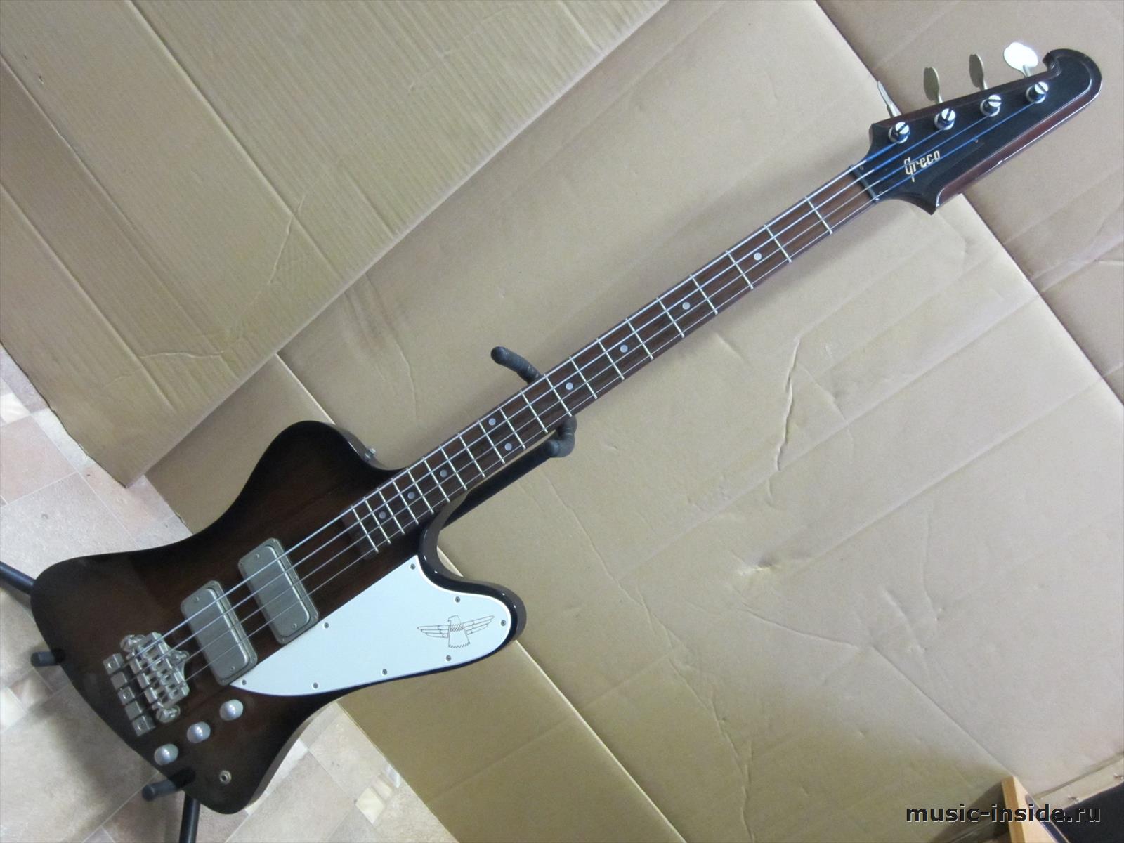 Greco TB-750 бас-гитара #1045 (1990 Япония)